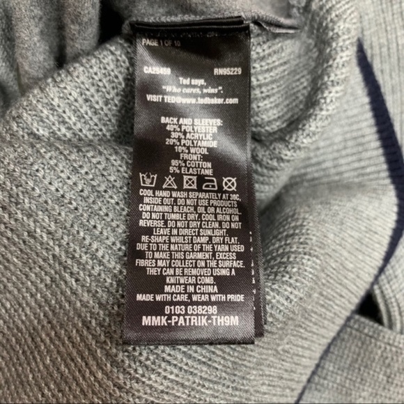 Ted Baker London Patrik Slim Fit Zip Sweater - Picture 7 of 7